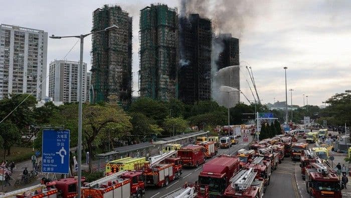 Apartemen di Hong Kong Terbakar, Warga Indonesia Jadi Korban