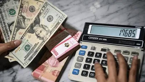 Rupiah Melemah ke Rp17.685 per Dolar AS, Penundaan Serangan Trump ke Iran Jadi Harapan Baru