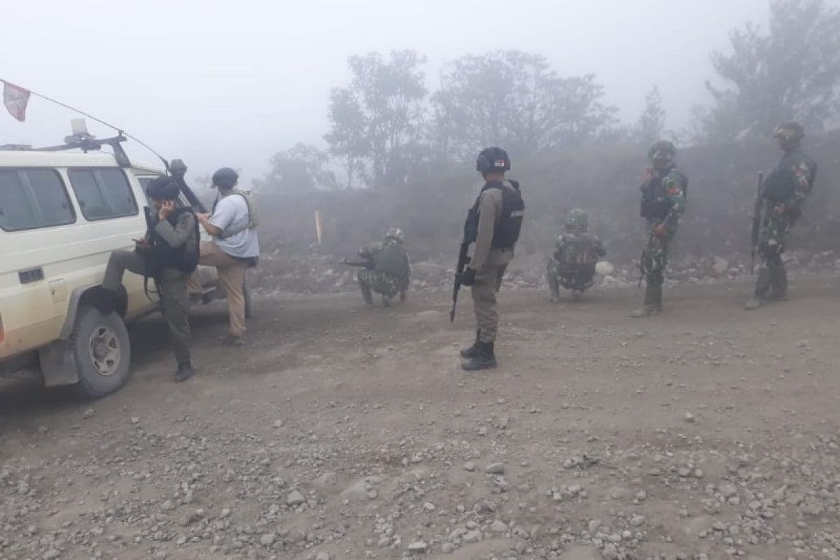 Kronologi OPM Serang Patroli TNI di Area PT Freeport